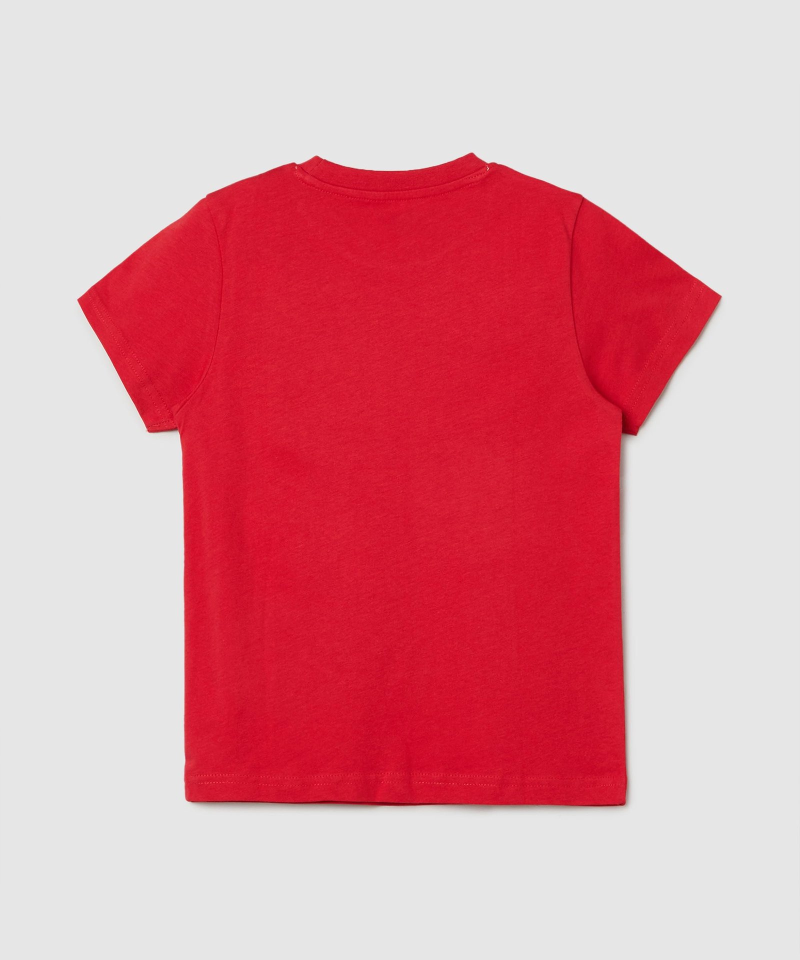 Max Boys Cotton Typographic Printed Regular Fit T-Shirt_S23Dbt06Ared_2-3Years Red