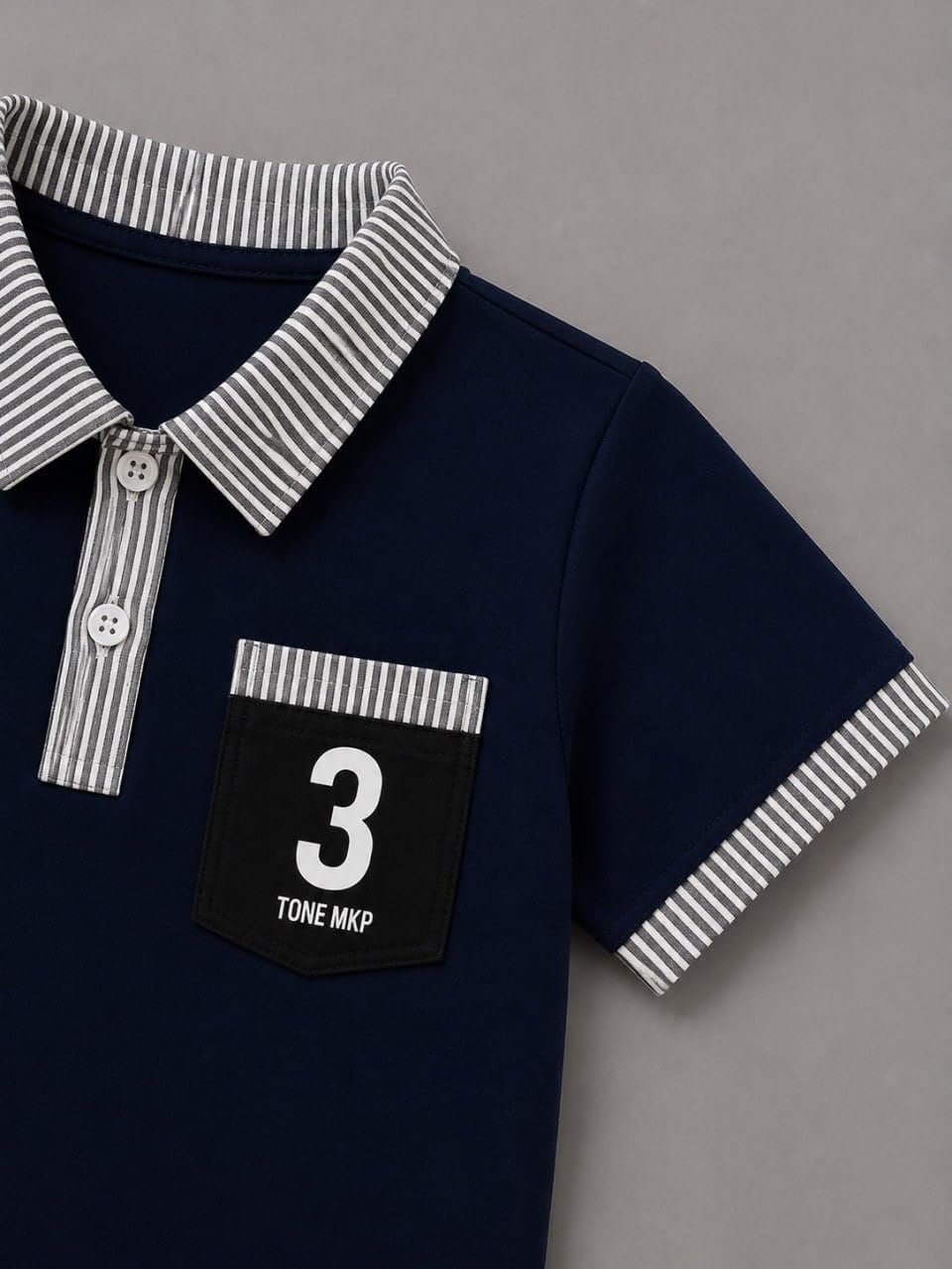 Boys Outfit 2 Piece Cotton Outfit Short Sleeve T Shirt and Shorts Set, Lightweight Casual Matching Clothes for Boys Comfortable Boy Outfit Daily